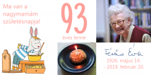Fésűs Éva 93. születésnap
